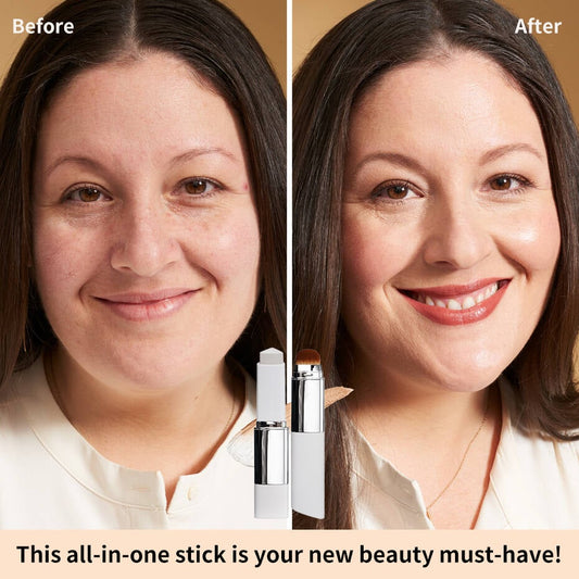 ✨The Magic Color-Changing Stick: Flawless Coverage Meets 24H Hydration