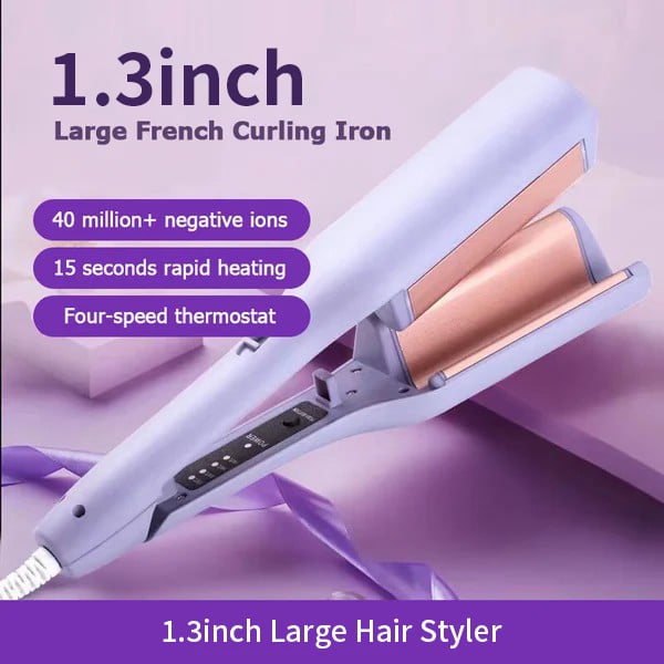 ✨Last Day Special Price £14.98!!💥3 Gears Egg Roll Hair Curling Iron💇♀️