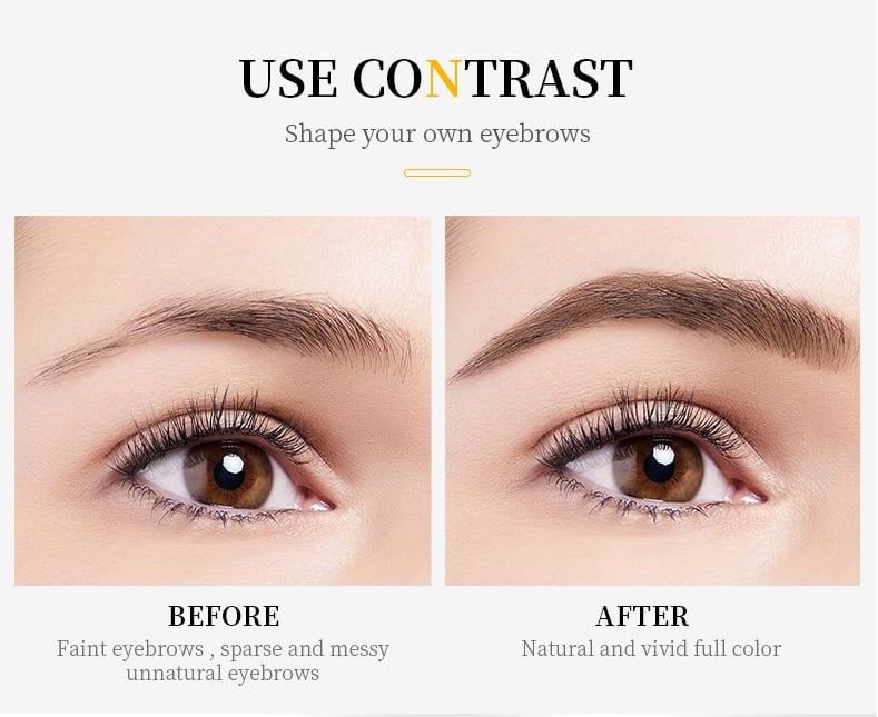 ⏰3D Waterproof Microblading Eyebrow Pen 4 Fork Tip Tattoo Pencil