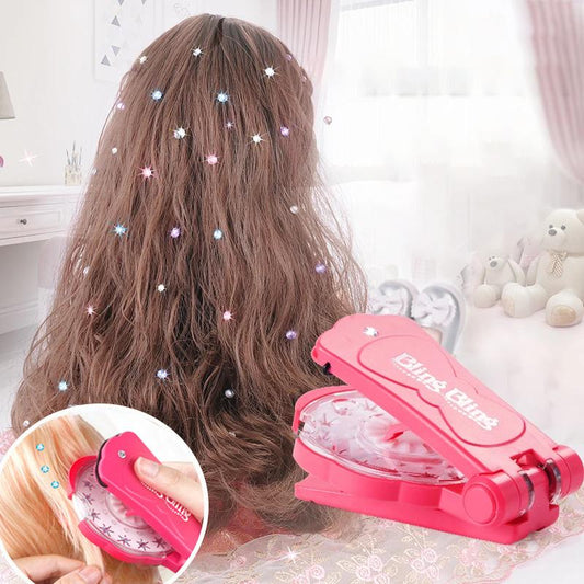 ✨ Dazzling Hair & Style in Seconds - Glamour Gems Set 💎