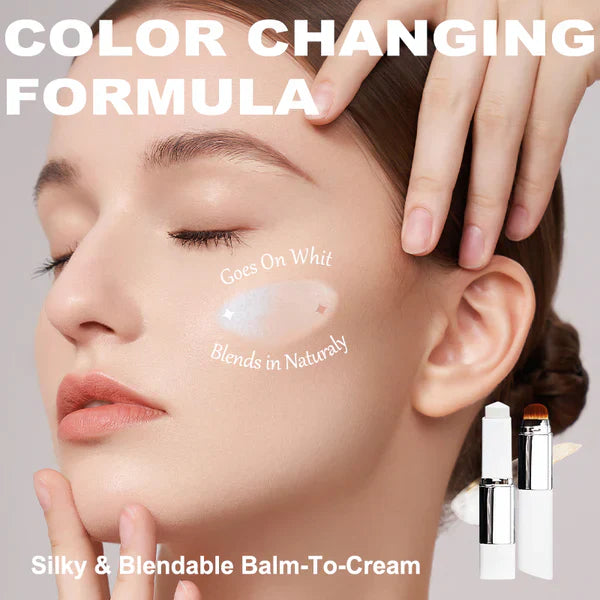 ✨The Magic Color-Changing Stick: Flawless Coverage Meets 24H Hydration