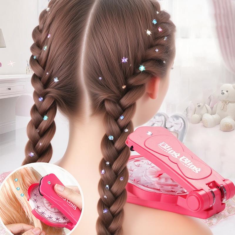 ✨ Dazzling Hair & Style in Seconds - Glamour Gems Set 💎